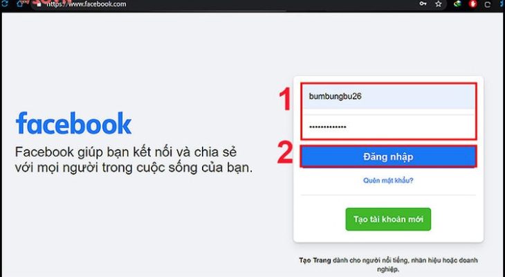 Cách tạo tài khoản facebook mới thành công