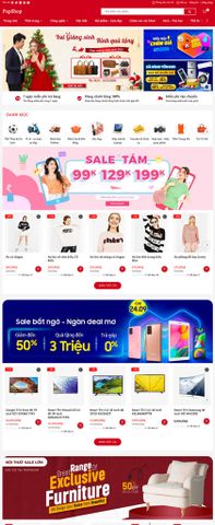 400+ mẫu template thiết kế web bán hàng đẹp 2024, chuẩn SEO - Haravan