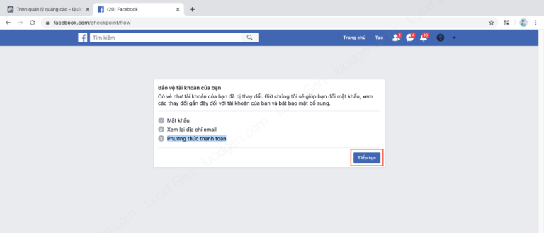 How to remove credit card from Facebook Ads account