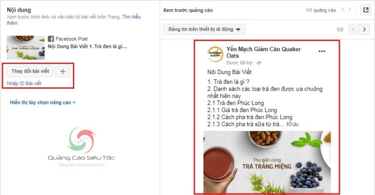 Cách quảng cáo bài viết trên facebook hiệu quả, tiết kiệm chi phí