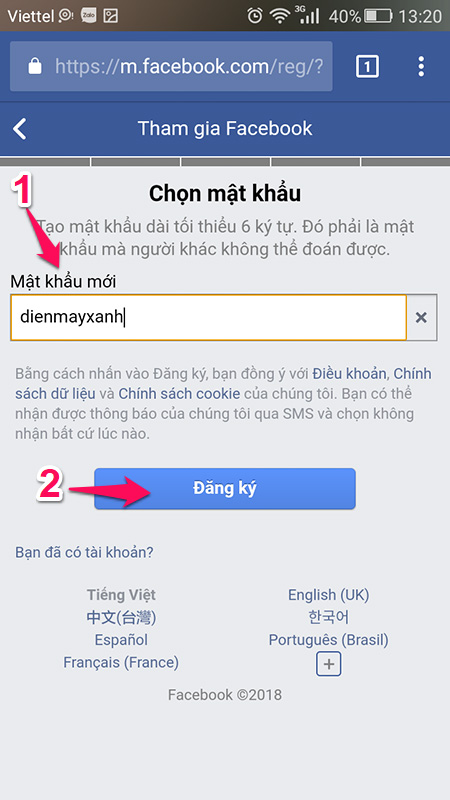 Các bước cơ bản để tạo tài khoản Facebook hoàn chỉnh và an toàn