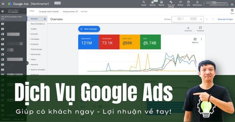 Dịch Vụ Google Ads Giúp Có Khách Ngay Lợi Nhuận Về Tay