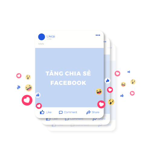 Dịch vụ Tăng, Buff, Hack, Mua Lượt Chia Sẻ Facebook