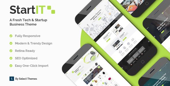 Startit - Startup Business Theme