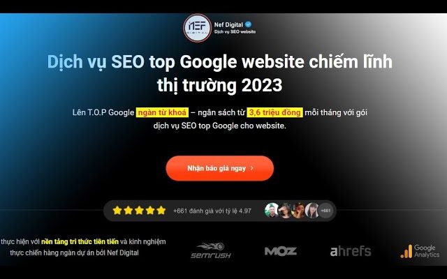 Dịch vụ Google uy tín và đa dạng, giúp bạn nâng cao thương hiệu