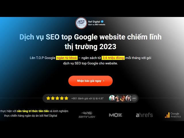 Dịch vụ Google uy tín và đa dạng, giúp bạn nâng cao thương hiệu