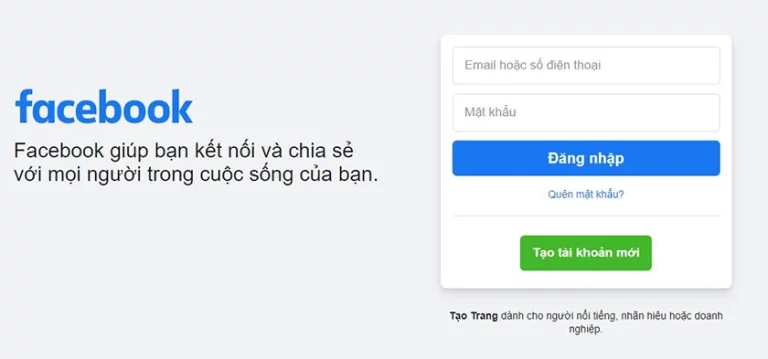 Tạo tài khoản Facebook: Hướng dẫn chi tiết cho người mới